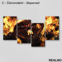 Lord Of The Rings - Balrog - Slika na platnu - Kanvas