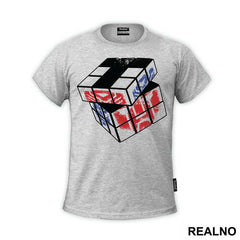 Autobot And Decepticon Rubic's Cube - Transformers - Majica