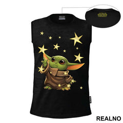 Baby Yoda Reaching For The Stars - Yoda - Mandalorian - Star Wars