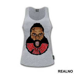 James Harden Fear The Beard Red And Black - NBA - Košarka