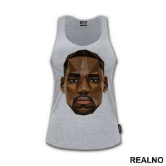 Lebron James Head Triangle Art - NBA - Košarka