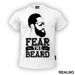 James Harden Fear The Beard Stencil Black - NBA - Košarka