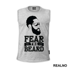James Harden Fear The Beard Stencil Black - NBA - Košarka