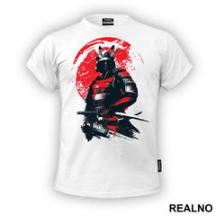 Black And Red Samurai - Art - Majica