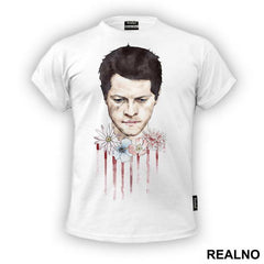 Castiel And Flowers - Supernatural