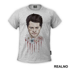 Castiel And Flowers - Supernatural