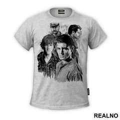 Dean, Sam, Castiel And Bobby - Supernatural