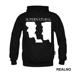 Black Outlines - Sam, Dean And Cas - Supernatural