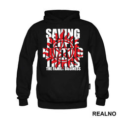 Saving People, Hunting Things - Black And Red - Supernatural