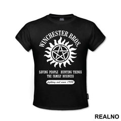 Winchesters Bros. Fighting Evil Since 1983 - Supernatural