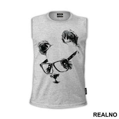 Panda With Glasses - Art - Majica