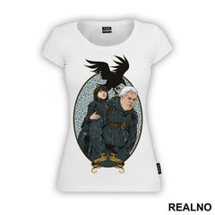 Hodor, Bran Stark and Three Eyed Crow - House Stark - Game Of Thrones - GOT - Majica