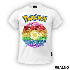 Poké Ball With All Characters - Pokemon