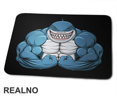 Napucana Ajkula - Strong Shark - Trening - Podloga za miš