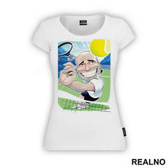Andre Agassi - Caricature - Sport