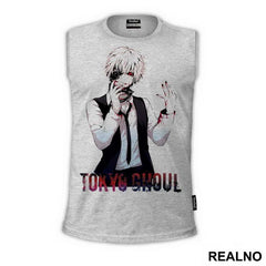 Kaneki Ken And Logo - Tokyo Ghoul