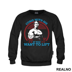 Come With Me If You Want To Lift - Blue And Red - Trening