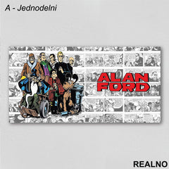Whole Crew - Alan Ford - Slika na platnu - Kanvas