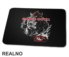 Game Over - Bauzer - Super Mario - Podloga za miš