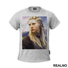 Lagertha - Watercolor Portrait - Vikings