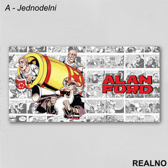 Top - Alan Ford - Slika na platnu - Kanvas