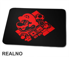 Crveni - Supermario - Podloga za miš