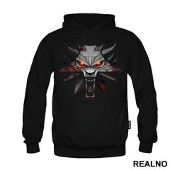 Iron Wolf Head Logo - Witcher