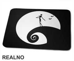 Moon And Jack Skellington - Podloga za miš