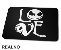 Love - Jack And Sally - Podloga za miš