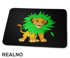 Simba Sa Lišćem - Crtani Filmovi - Podloga za miš