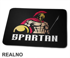 Ratnik i Natpis - Spartanac - Trening - Podloga za miš