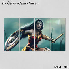 Wonder Woman - Slika na platnu - Kanvas