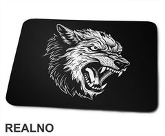 Linije Vuka Koji Zavija - Wolf - Životinje - Podloga za miš