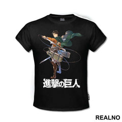 Captain Levi Standing - Attack On Titan
