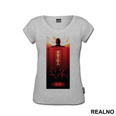 Colossal Titan Looking Over The Wall - Attack On Titan