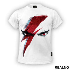 David Bowie Eeys - Muzika - Majica