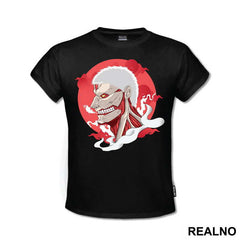 Armored Titan Red Smoke - Attack On Titan