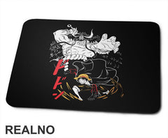 Kaido And Luffy - One Piece - Podloga za miš