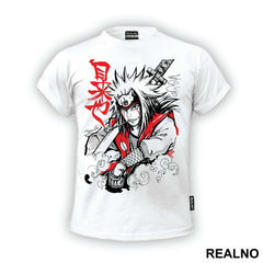 Jiraiya Sensei In The Smoke - Naruto
