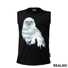 White Owl Double Exposure - Harry Potter