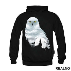 White Owl Double Exposure - Harry Potter