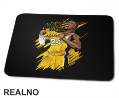 Kobe Bryant Yellow Lines - NBA - Košarka - Podloga za miš