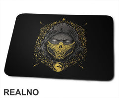 Scorpion - Dots - Head - Mortal Kombat - Podloga za miš