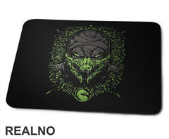 Reptil - Dots - Head - Mortal Kombat - Podloga za miš