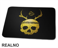 Yellow Skull - True Detective - Podloga za miš