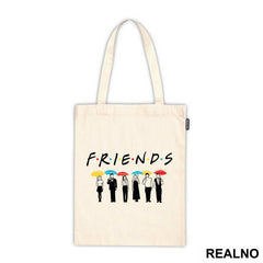 Group Holding Umbrellas - Friends - Prijatelji