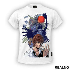 Kira, L, Ryuk And Misa Amane - Death Note - Majica
