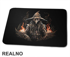 Magična Vatra i Veštac - Witch - Podloga za miš