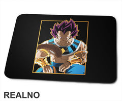 Vegeta Sitting - Gold - Goku - Dragon Ball - Podloga za miš