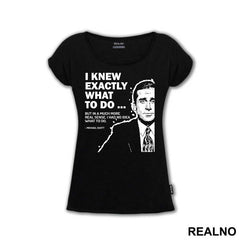 I Knew Exactly What To Do - The Office